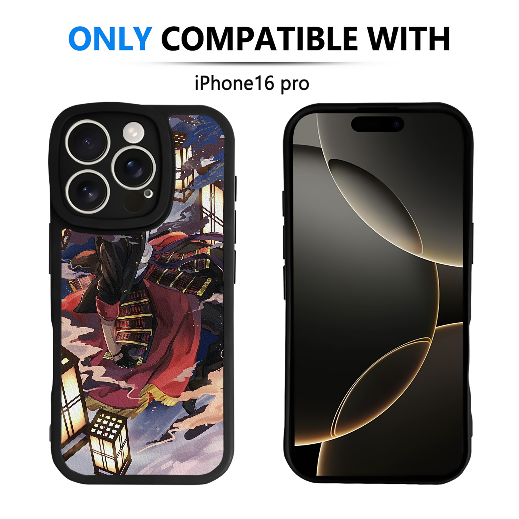 （画像用） 刀剣乱舞 Touken Ranbu 【iPhone 16シリーズ対応】シリコンスマホケース（レザー調） 材質：シリコン